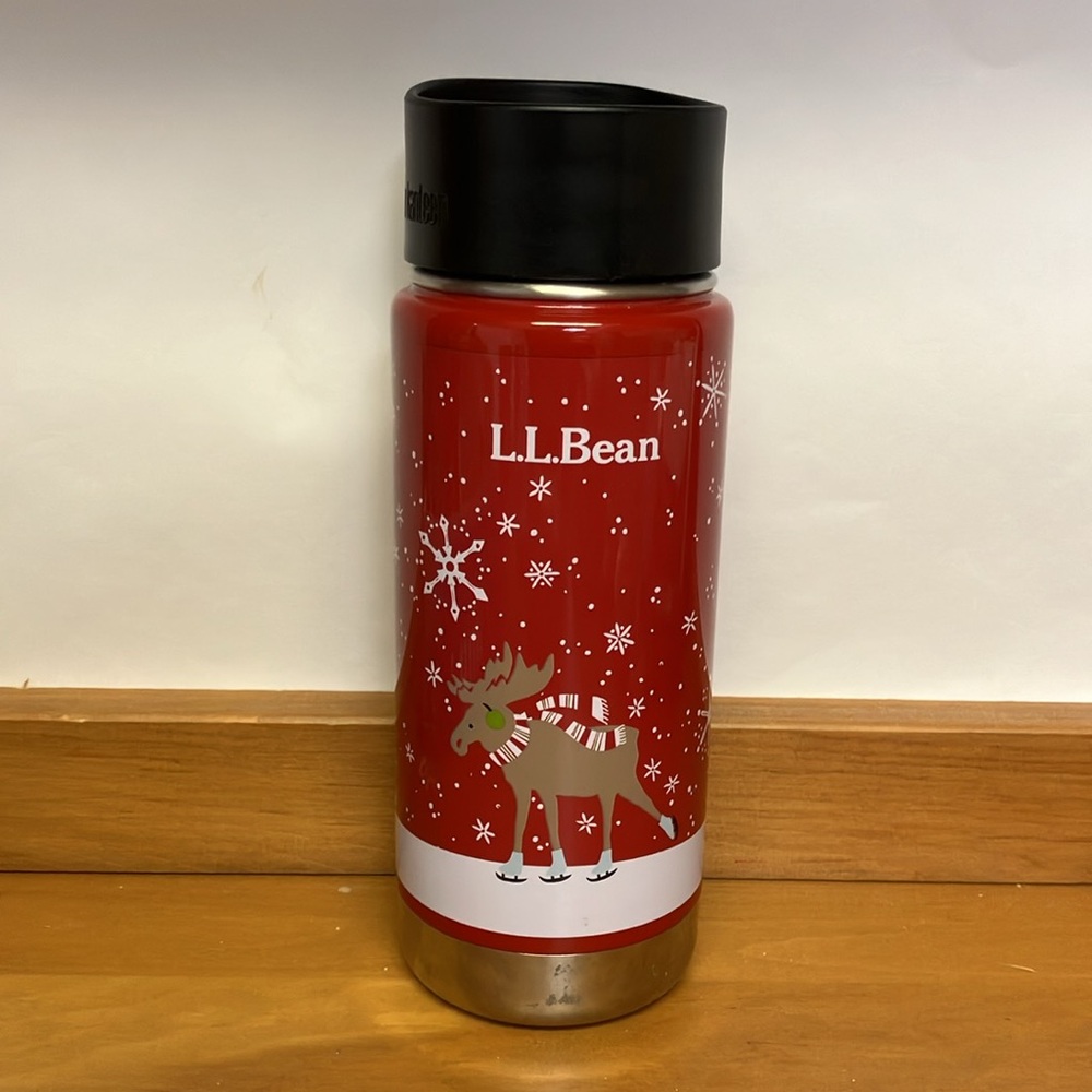 Klean Kanteen 16oz tumbler Christmas Team from LL Bean. 16 0z.